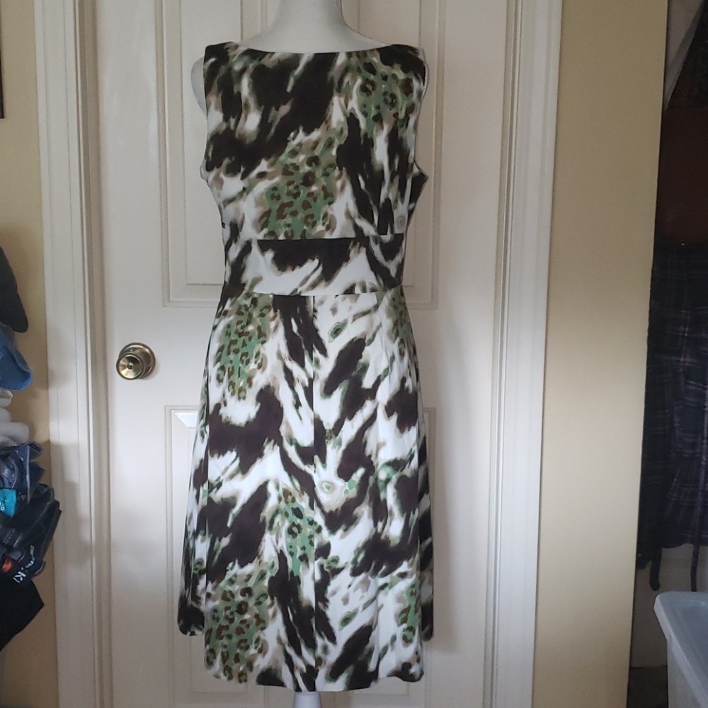 NWT Banana Republic Tropical Summer Midi Dress Size 6 - Picture 5 of 16